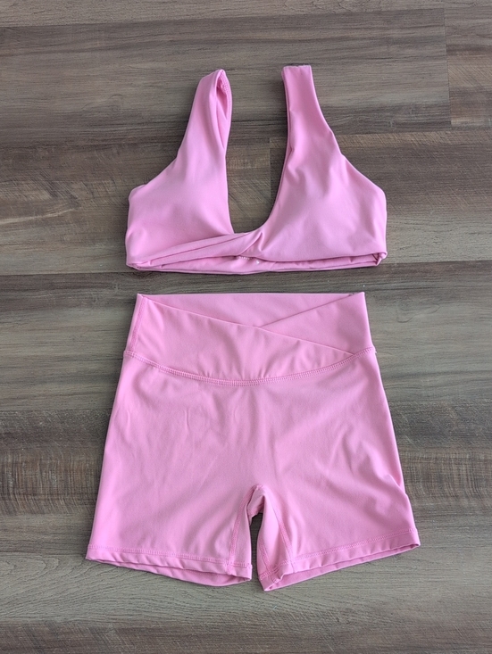 Wilo The Label Pants - Wilo The Label 2 Piece Set Bright Pink Size Small
